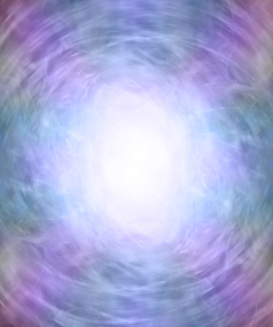 Spiritual healing white orb light background